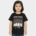 Girls' T-Shirt, Black, small