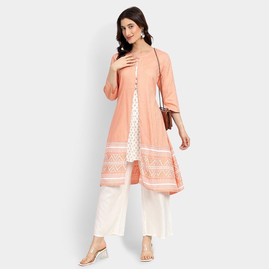 Ladies' Kurta, Light Pink, large image number null