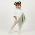 Girls Light Green Crew Neck Casual Pullover, Light Green, small image number null
