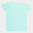 Girls Cotton T-Shirt, Light Green, small image number null