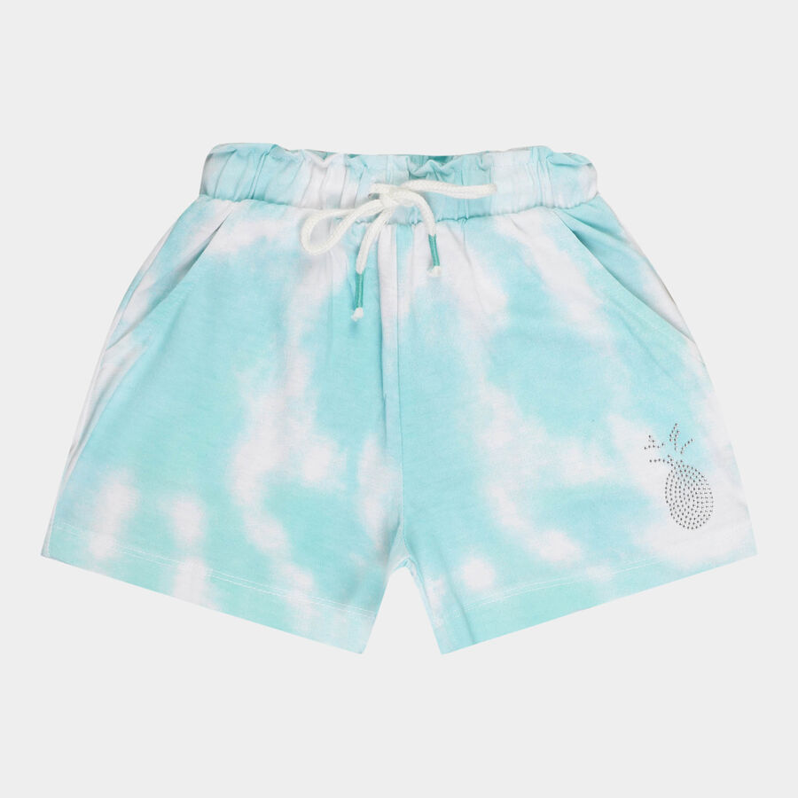 Girls Shorts, Light Blue, large image number null