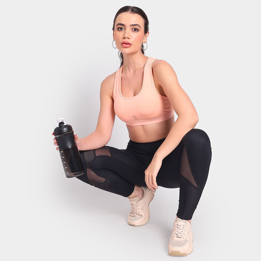 Ladies' Sports Bra, Peach, large image number null