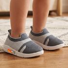 Boys' Shoes, ग्रे, small