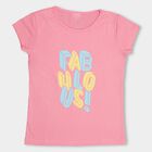 Girls' T-Shirt , गुलाबी, small image number null