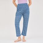 Ladies' Full Length Pyjama , गहरा नीला, small image number null