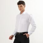 Men's Cut Away Collar Formal Shirt, White, small image number null