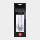 Men's White Striped and Checked Pack of 3 Handkerchief, हल्का ग्रे, small