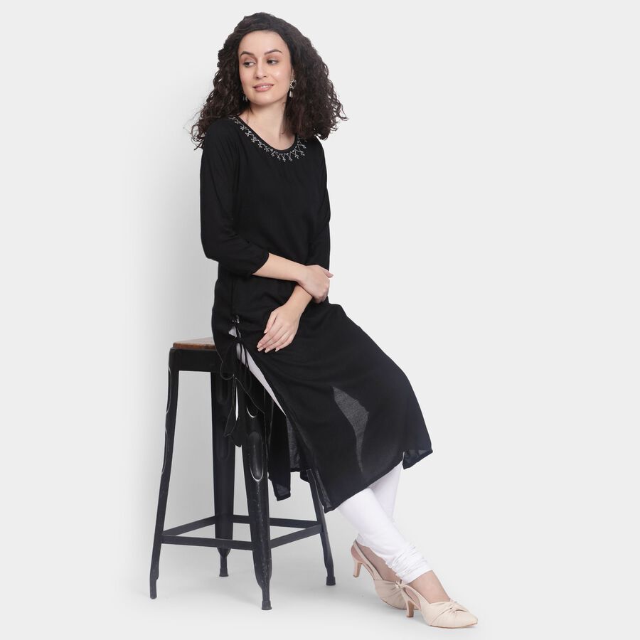 Ladies' Churidar , White, large image number null