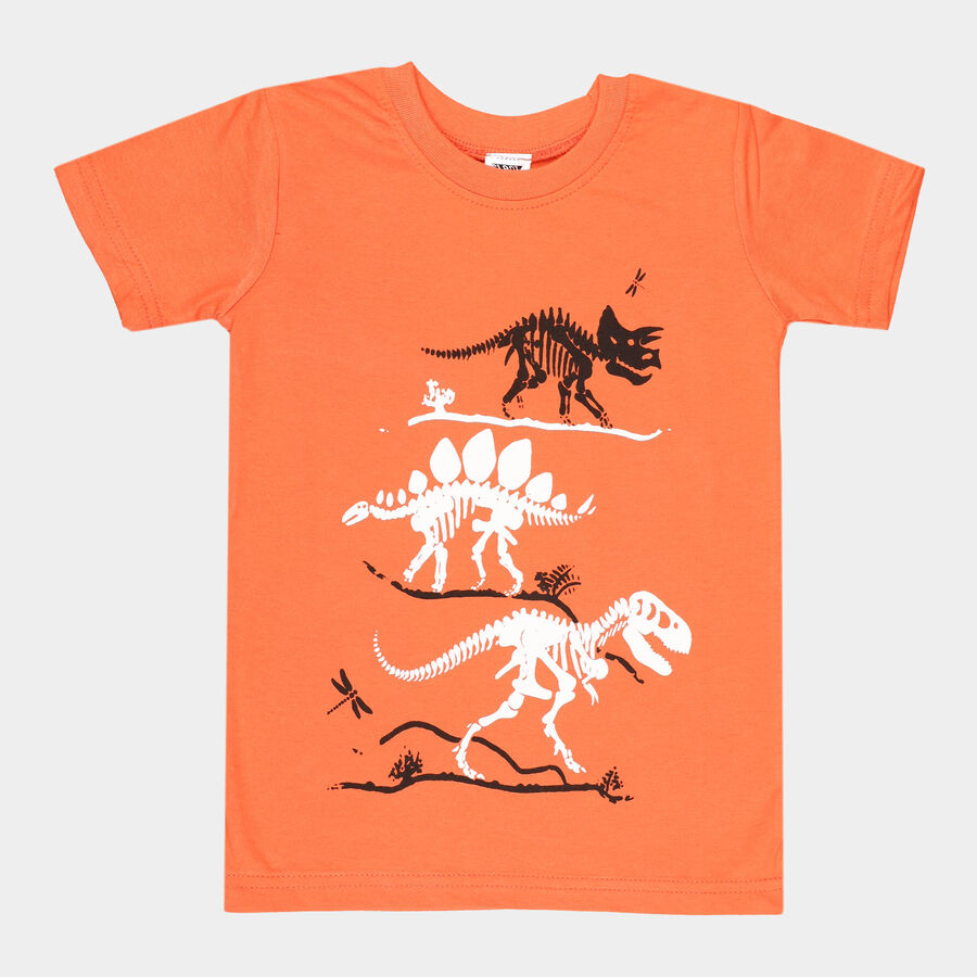 Boys T-Shirt, Orange, large image number null