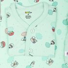 Infants Cotton Printed Baby Gift Set, Light Green, small image number null
