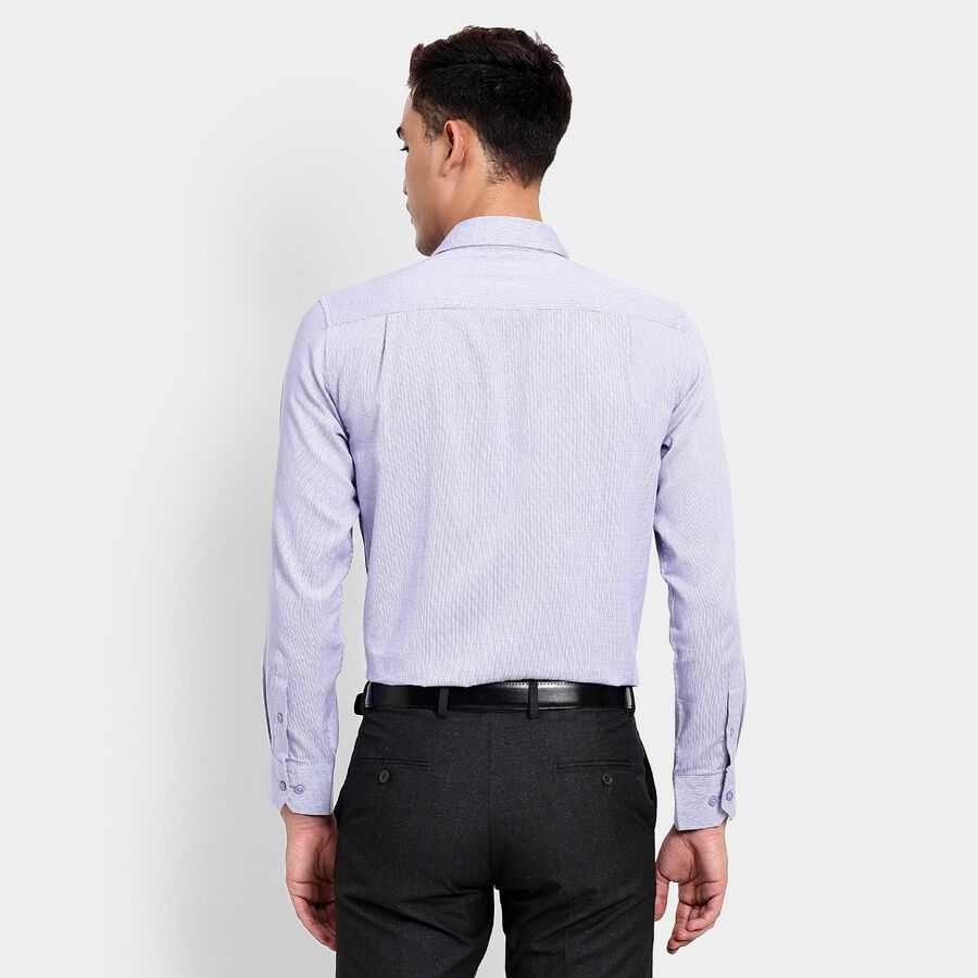 Men's 100% Cotton Formal Shirt, लाइलेक, large image number null
