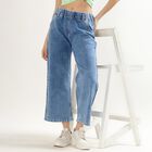 Ladies' High Rise Jeans , हल्का नीला, small image number null