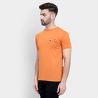 Round Neck T-Shirt, Orange, small image number null