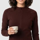Women's Wine Stand Collar Windbreaker Jacket, Wine, small