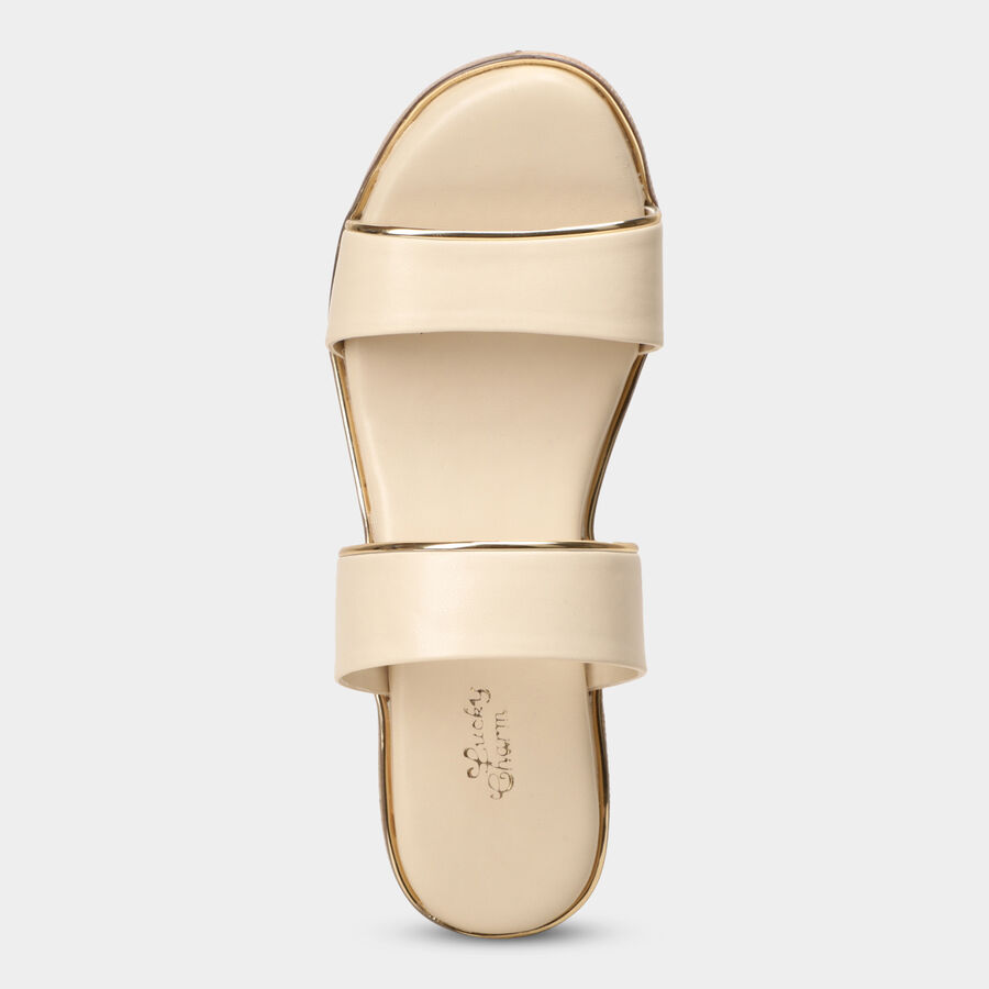 Ladies' Sandal, Beige, large image number null