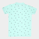 Boys Cotton T-Shirt, Light Green, small image number null