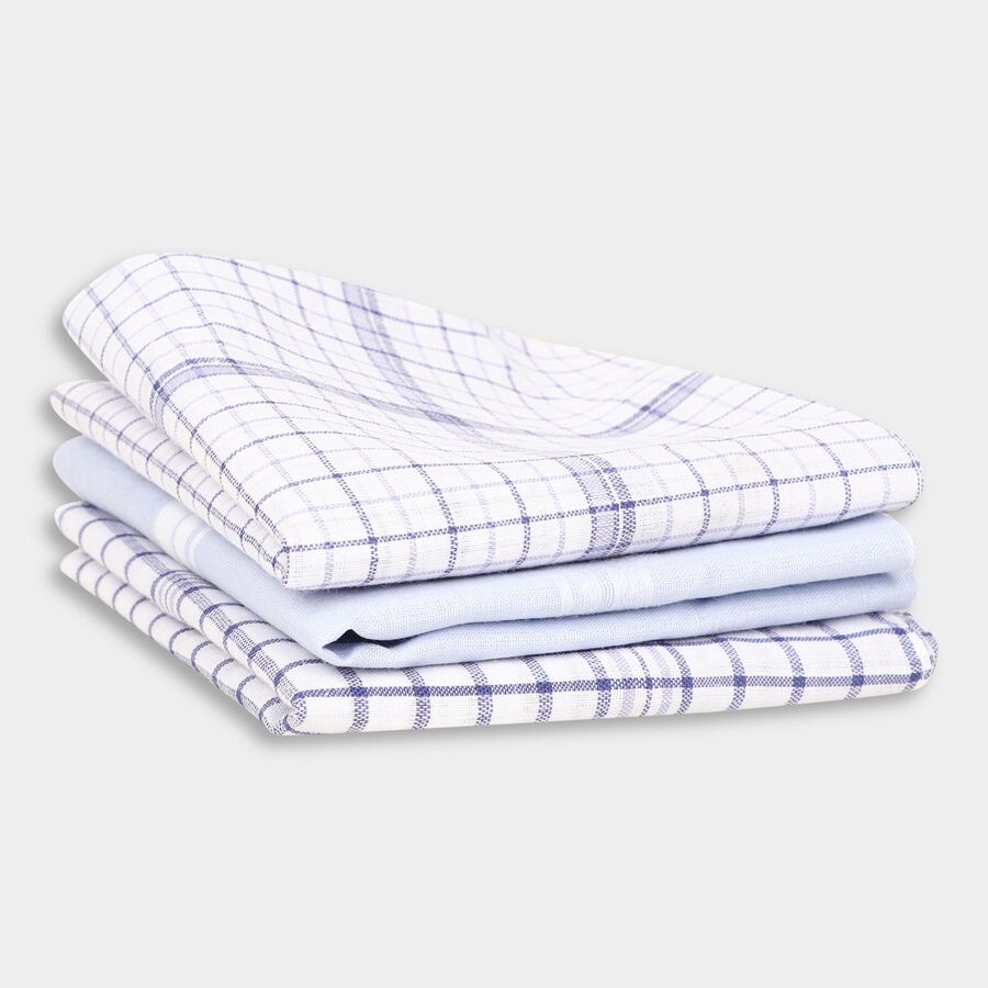 Men's Hanky , गहरा नीला, large