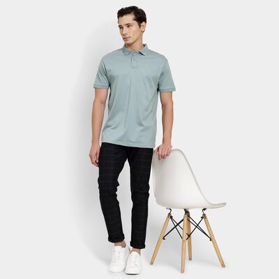 Men's Slim Fit Casual Trousers