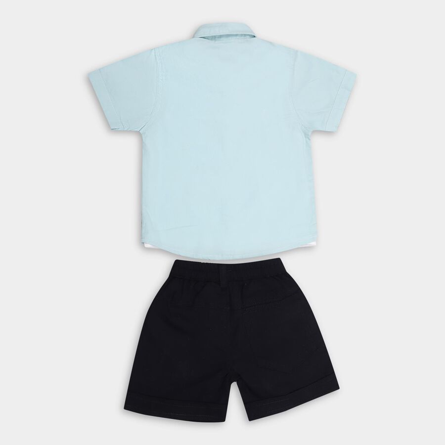 Infants' 100% Cotton Baba Suit , हल्का नीला, large image number null