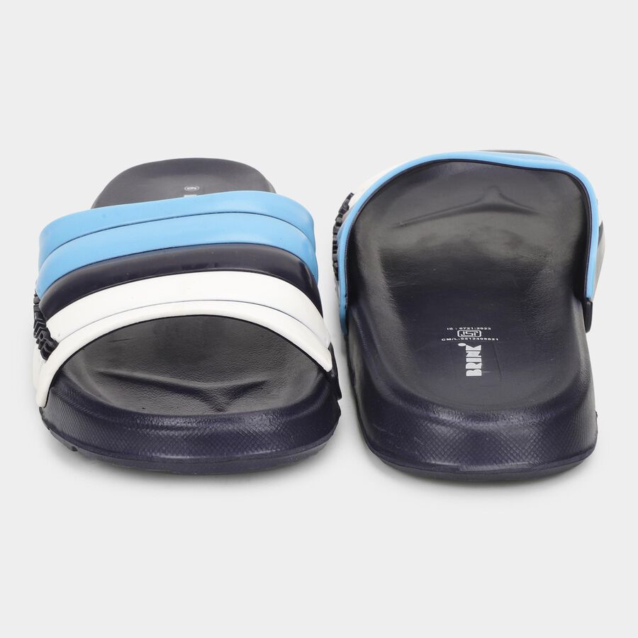 Men's Slider Slipper, Blue, large image number null