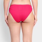 Ladies' 100% Cotton Panty, Fuchsia, small image number null