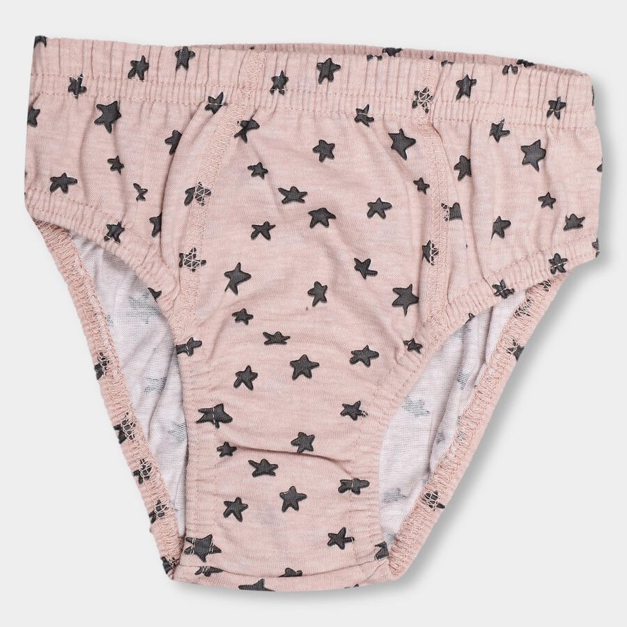 Boys' 100% Cotton V-Cut Briefs , Brown, large image number null