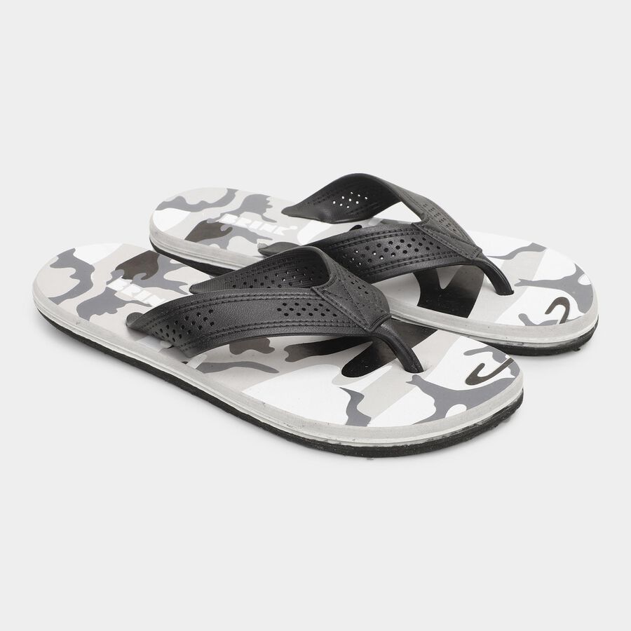 Men's Slipper, काला, large image number null