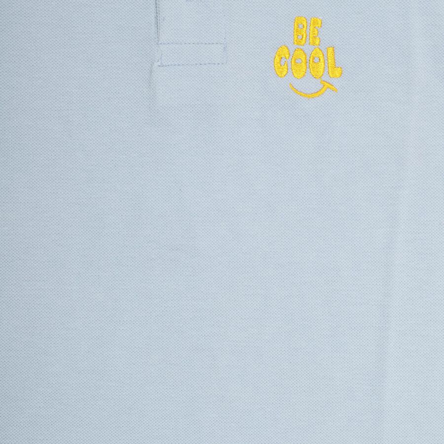 Boys' Half Sleeves T-Shirt , Light Blue, large image number null