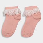 Girls' Socks , Pink, small image number null