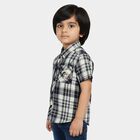 Boys' Casual Shirt, नेवी ब्लू, small