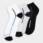 Men's Socks (Pack of 3), सफ़ेद, small image number null