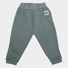 Infants Teal Jogger Waffle Knit Pyjama, टील ब्लू, small