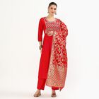 Ladies' Ethnic Set, Red, small