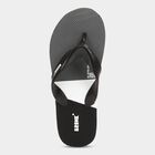 Men's V Strap Slipper, Black, small image number null