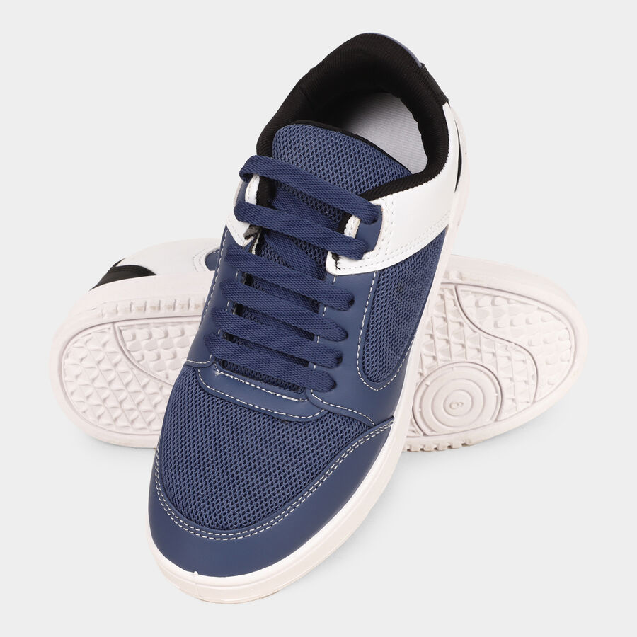 Men's Casual Shoes, नीला, large image number null
