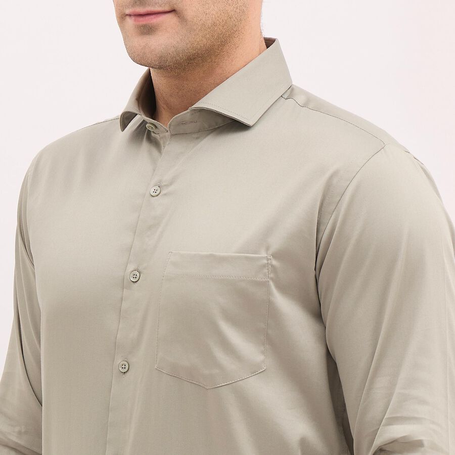Men's Formal Shirt, हल्का हरा, large image number null