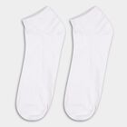 Men's Black, White, and Grey Ankle Socks, Black, small image number null