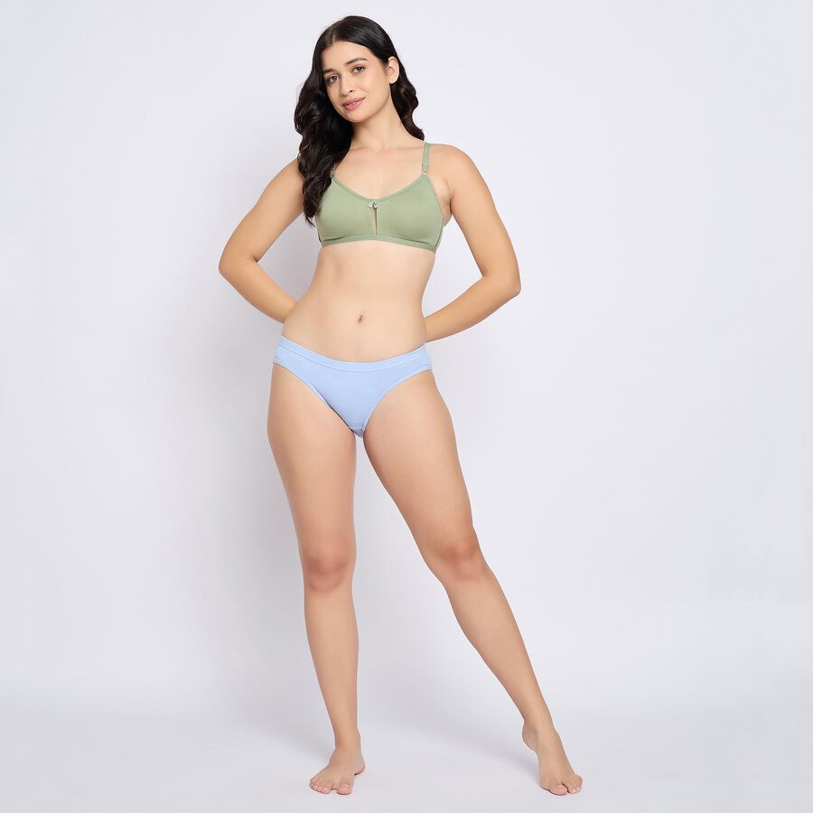 Ladies' Bra, Light Green, large image number null