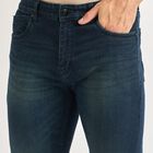 Men's Slim Fit Jeans , गहरा नीला, small image number null