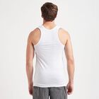 Solid Vest, White, small