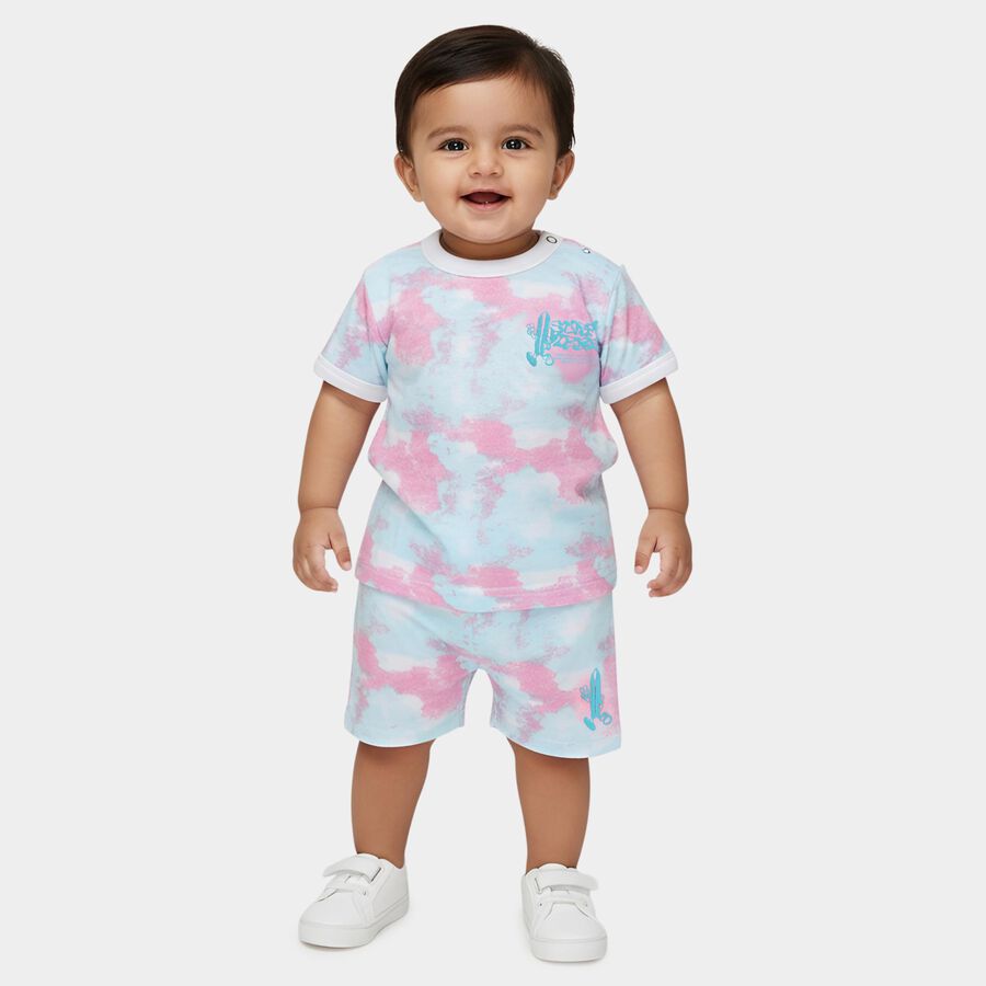 Infants' Baba Suit, Aqua, large