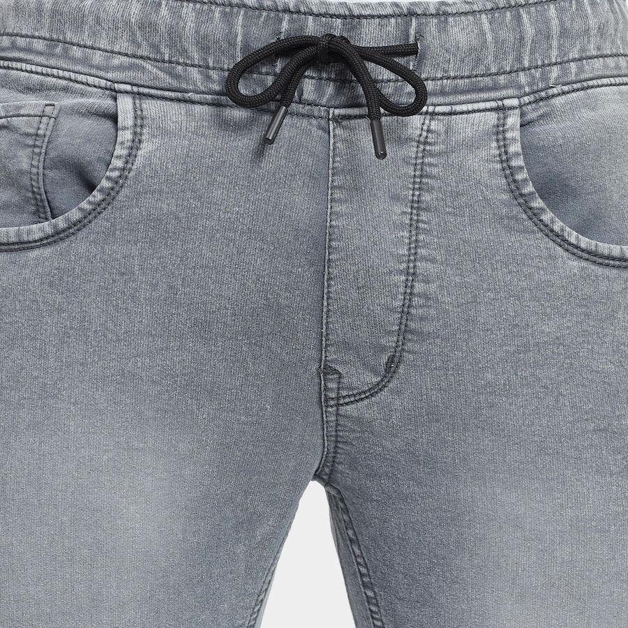 Men's Slim Fit Jeans , हल्का ग्रे, large image number null