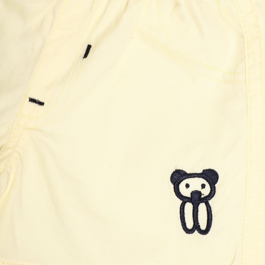 Infant Boy's Cotton Baba Suit, Yellow, large image number null