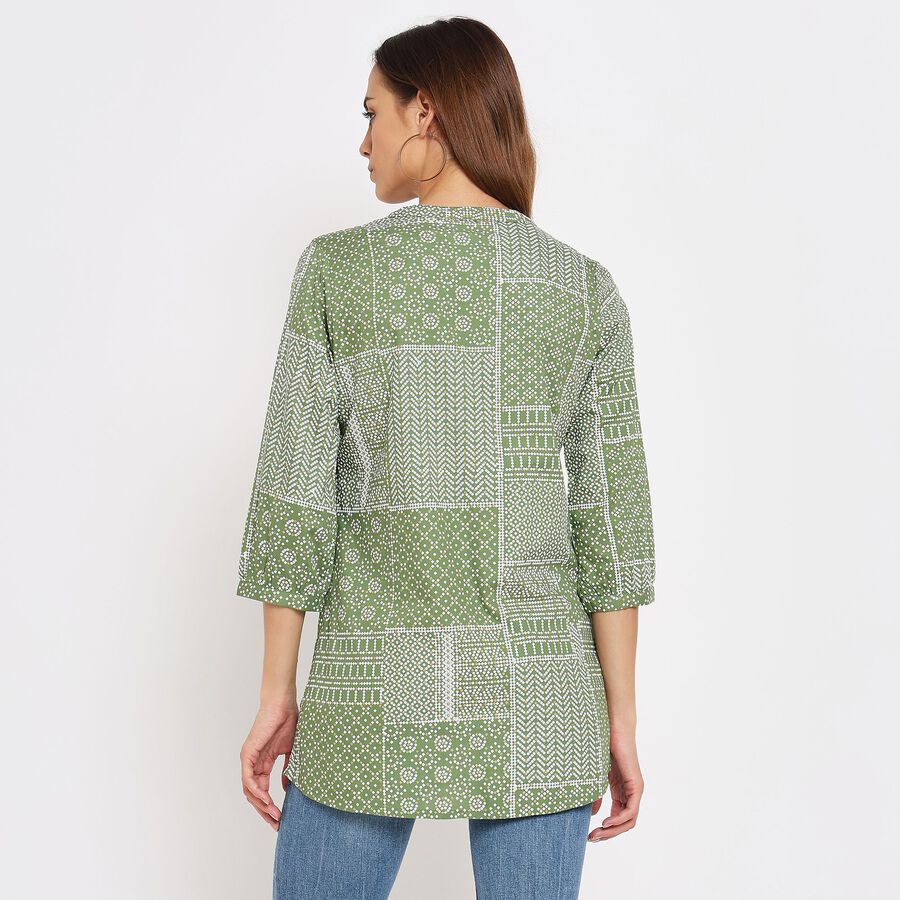 Ladies' Kurti , Olive, large image number null