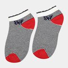 Girls Jacquard Socks, White, small image number null