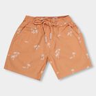 Boys' 100% Cotton Bermudas , Rust, small image number null