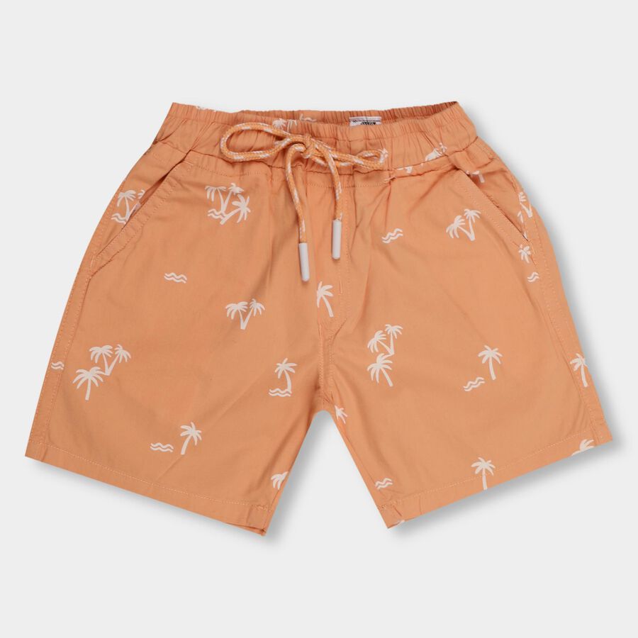 Boys' 100% Cotton Bermudas , Rust, large image number null