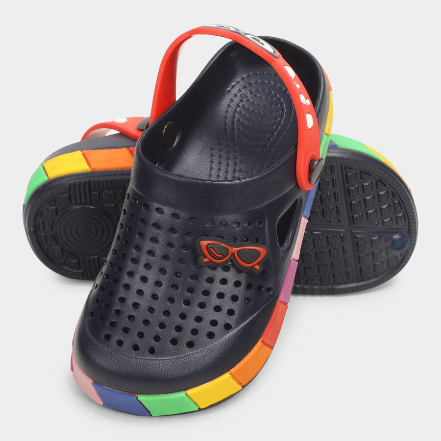 Boy's Sandal, Navy Blue, large image number null