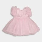 Girls' Frock, हल्का गुलाबी, small image number null