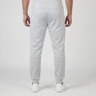 Men's Grey Regular Fit Track Pants, हल्का ग्रे, small